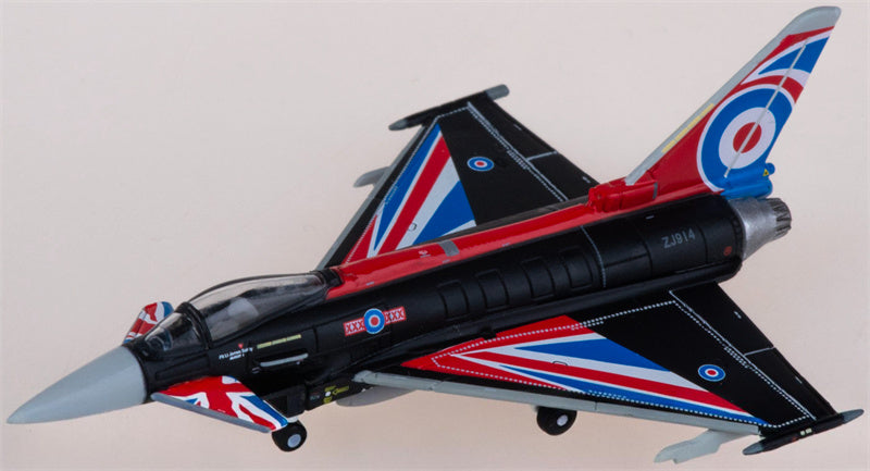 Herpa Eurofighter Typhoon ZJ914 1:200 Airplane Pre-built  Airliner Model Display