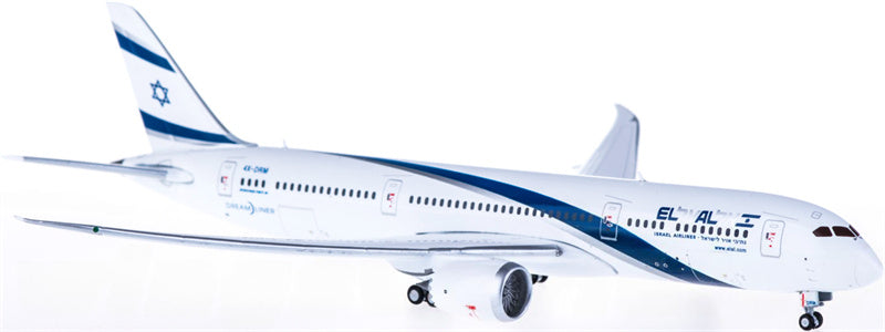 Geminijets EL AL Israel Airlines Boeing 787-9 4X-DRM 1:400 Diecast Model view 1