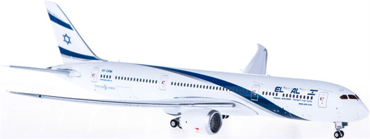 Geminijets EL AL Israel Airlines Boeing 787-9 4X-DRM 1:400 Diecast Model view 1