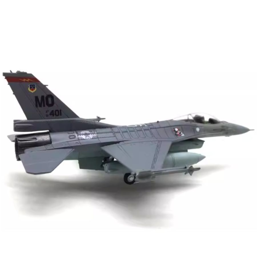 FLOZ US Air Force F-16c Fighting Falcon fighter jet 1:100 Aircraft Pre-built Model