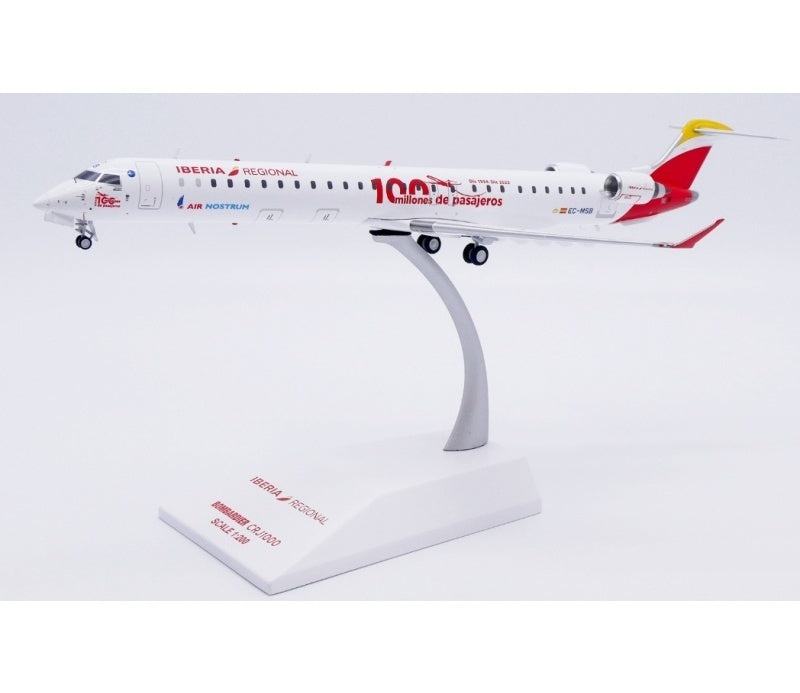 JC Wings 1:200 Iberia CRJ-1000ER EC-MSB  DIECAST Model