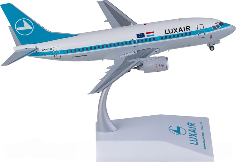 JC Wings Luxair Boeing 737-500 LX-LGO 1:200 Diecast Model view 1