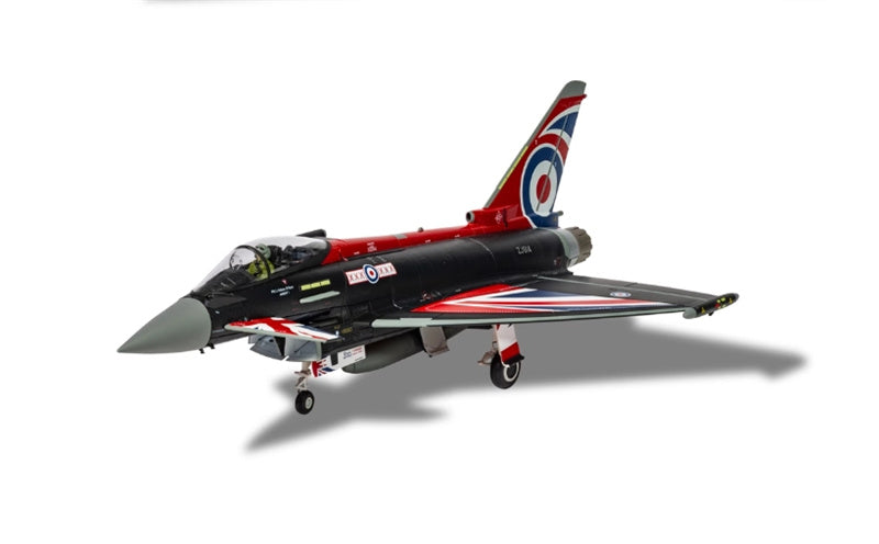 CORGI Eurofighter Typhoon FGR4 Blackjack RAF Coningsby 2022 RAF Typhoon Display 1:48 Airplane Pre-built Model