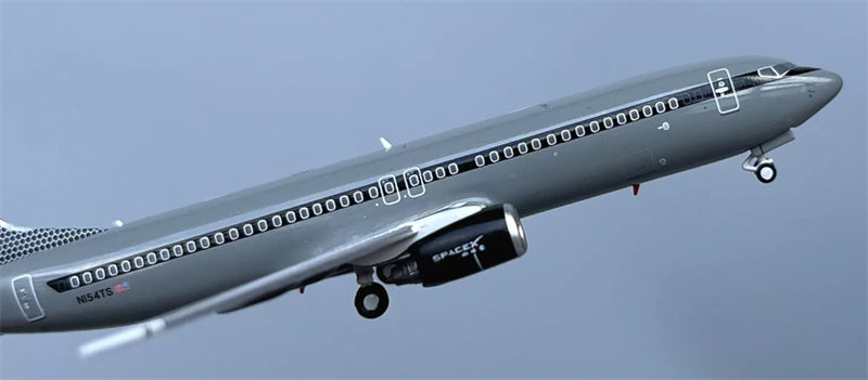 PandaModel 1:400 SpaceX B737-800 N154TS DIECAST Model