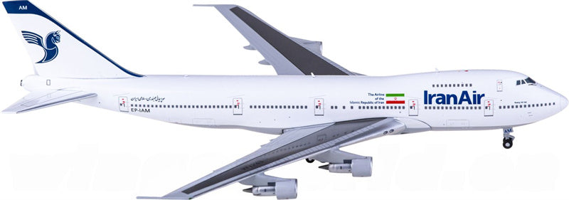 BigBird400 Iran Air Boeing 747-100B EP-IAM 1:400 Diecast Model view 1