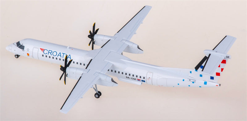 Herpa Croatia Airlines Bombardier Dash 8 Q400 9A-CQE 1:200 Diecast Model view 3