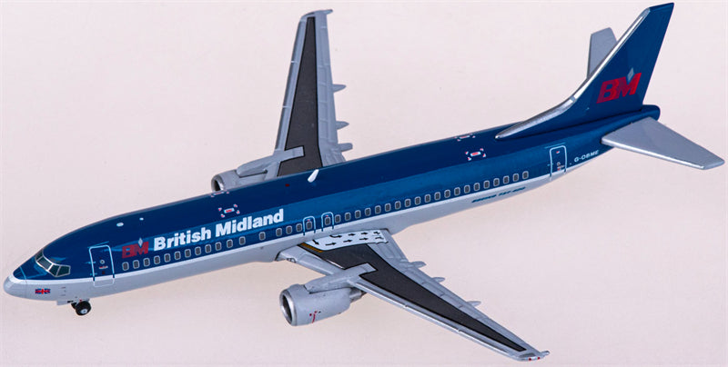 JC Wings BMI Boeing 737-400 G-OBME 1:400 Diecast Model view 2