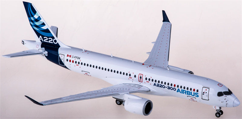 JC Wings Airbus A220-300 C-FFDK 1:200 Airplane Pre-built  Airliner Model Display