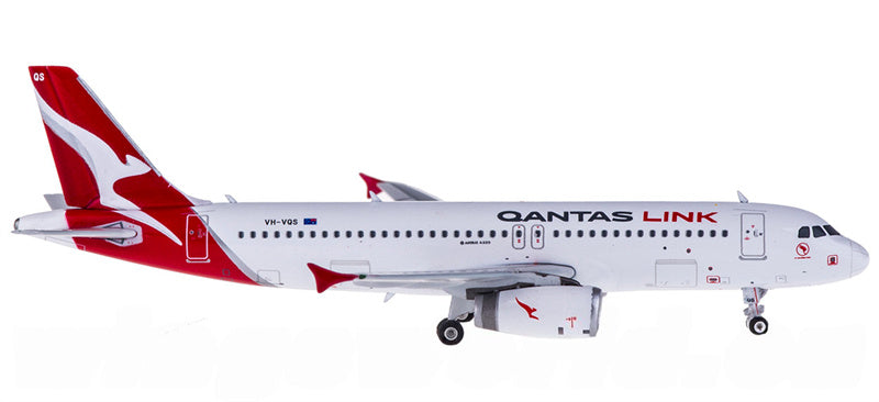 Phoenix Qantas Airbus A320 VH-VQS 1:400 Diecast Model view 2