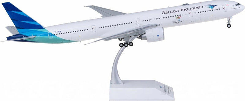 JC Wings Garuda Indonesia Boeing 777-300ER PK-GIA 1:200 Diecast Model view 1