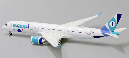 JC Wings 1:400 Evelop Airlines Airbus A350-900 EC-NBO Flaps down DIECAST Model