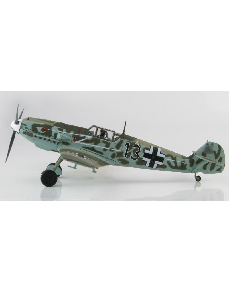 HOBBY MASTER Luftwaffe BF 109E-4 I./JG 77 1:48 Model summer 1940  Blitzkrieg Black 13