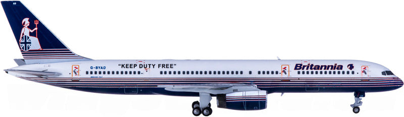 NG Models Britannia Airways Boeing 757-200 G-BYAD 1:400 Diecast Model view 2