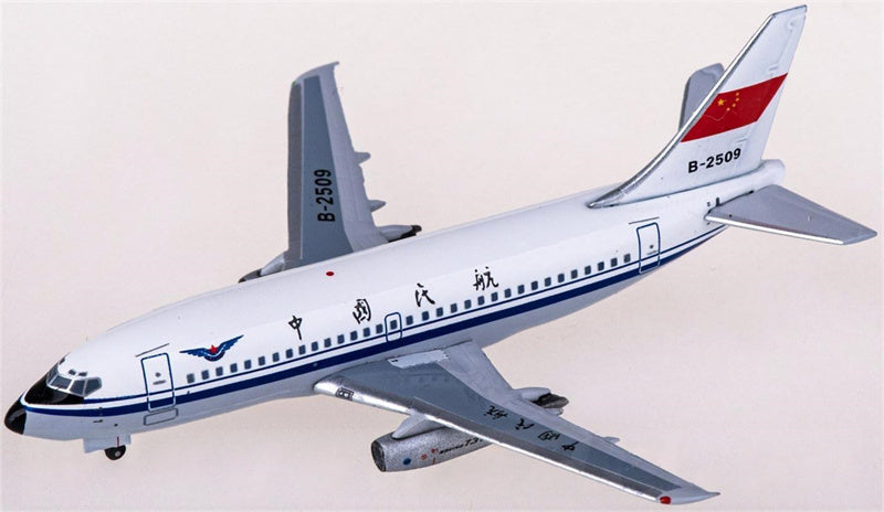 Yu CAAC Boeing 737-200 B-2509 1:400 Airplan Diecast Model view 1
