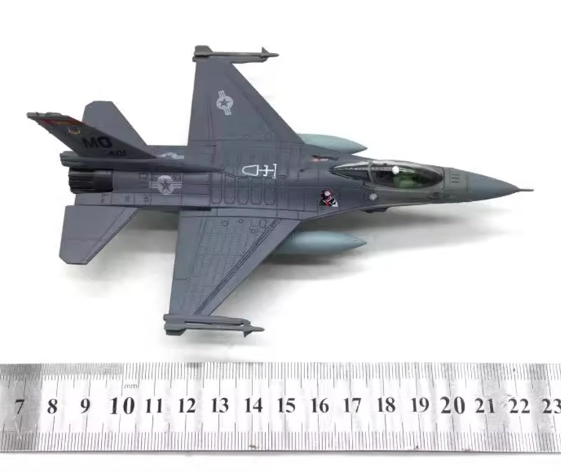 FLOZ US Air Force F-16c Fighting Falcon fighter jet 1:100 Aircraft Pre-built Model