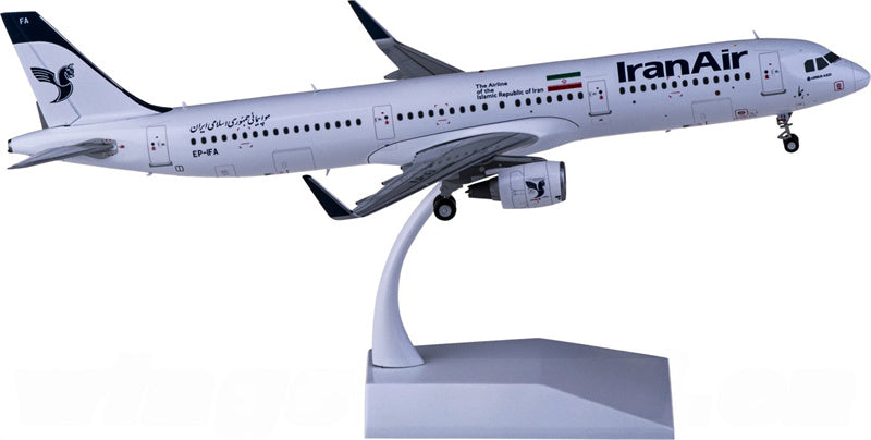 JC Wings Iran Air Airbus A321 EP-IFA 1:200 Diecast Model view 1
