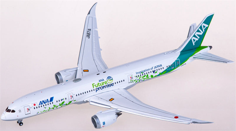 JC Wings ANA Boeing 787-9 Dreamliner JA871A Flaps Down 1:400 Diecast Model view 2