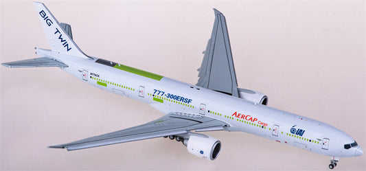 JC Wings Kalitta Air Boeing 777-300ER N778CK Flaps Down 1:400 Diecast Model view 1