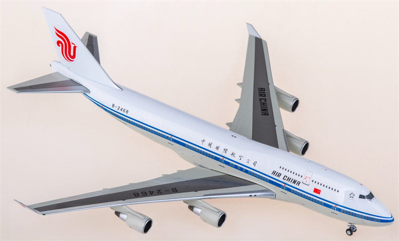 NG Models 1:400 Air China Boeing 747-400M B-2468 Model