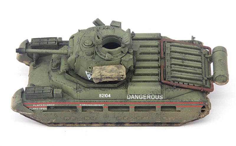 S-MODEL Matilda II Frog Flamethrower Tank Dangerous 82104 1:72 Tank Pre-built Model