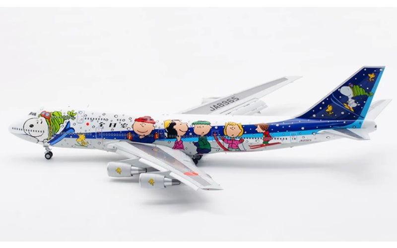 SQ Wings 1:200 ANA B747-400D JA8965 Flaps down DIECAST Model