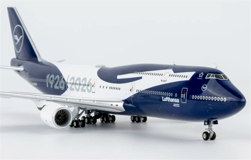 NG Models 1:400 Lufthansa B747-8i D-ABYN 100th Anniversary Standard Edition DIECAST Model
