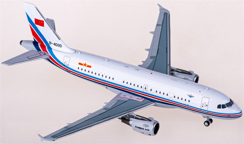 NG Models PLAAF Airbus A319 B-4090 1:400 Diecast Model view 2