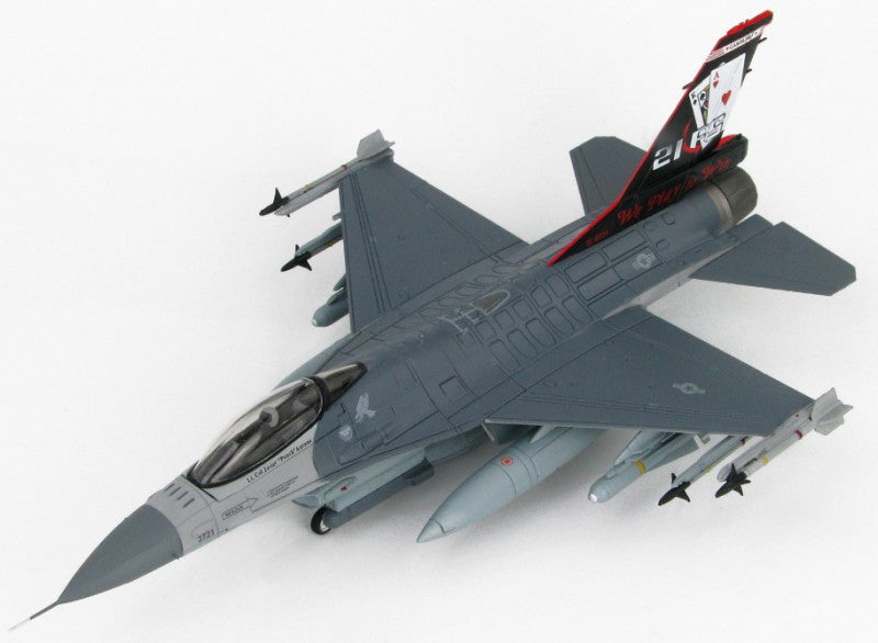 HOBBY MASTER ROCAF F-16A 21 FS Gamblers 1:72 Model 2016 20th Anniversary We Play to Win 93-0721