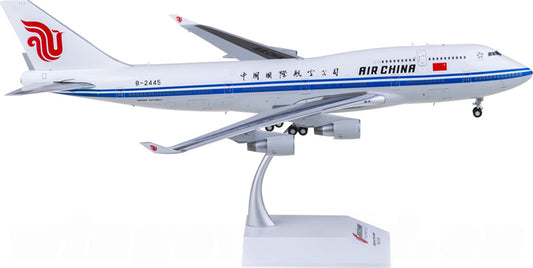JC Wings Air China for Boeing 747-400 B-2445 1:200 Airplane Pre-built Airliner Model Display