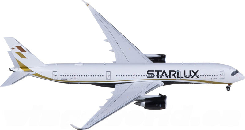 JC Wings Starlux Airlines Airbus A350-900XWB B-58502 1:400 Diecast Model view 2