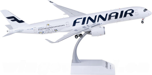 JC Wings Finnair for Airbus A350-900XWB OH-LWP 1:200 Airplane Pre-built  Airliner Model Display