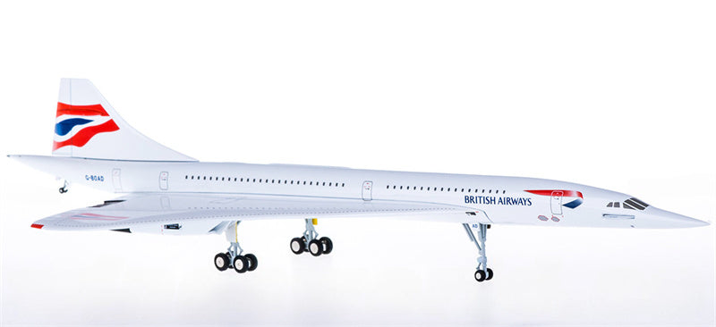 Hogan British Airways Concorde G-BOAD 1:200 Diecast Model view 1