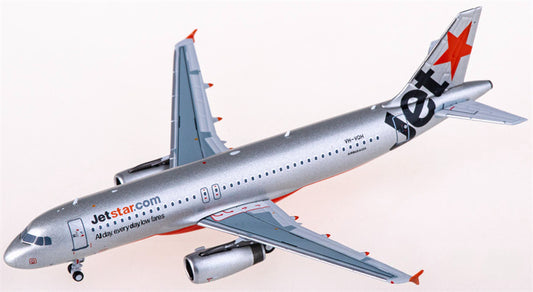 NG Models Jetstar Airbus A320 VH-VQH 1:400 Diecast Model view 1