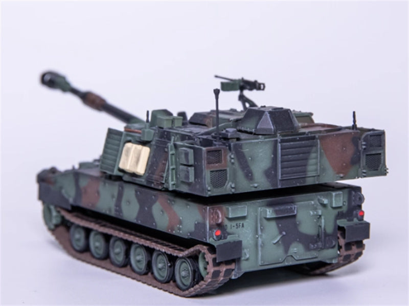 T-MODEL US M109A7 self-propelled howitzer 155mm cannon NATO Color 1:72 Tank Pre-built Model