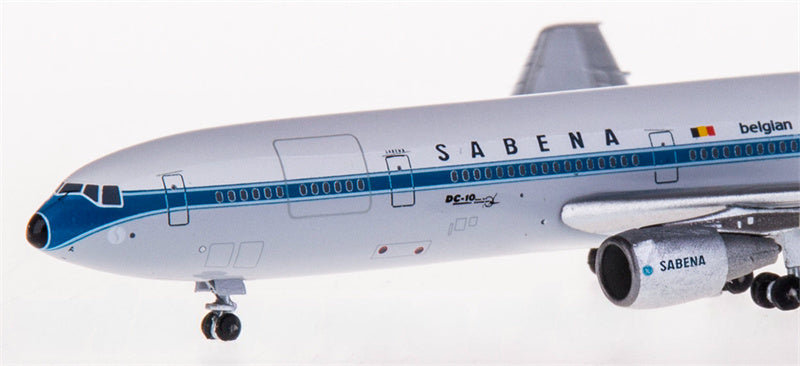 AeroClassics Sabena for McDonnell Douglas DC-10-30 OO-SLA 1:500 Aircraft Pre-built  Airliner Model Display