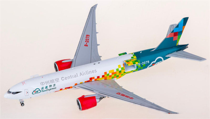 JC Wings 1:400 Central Airlines Boeing 777-200F B-2079 Interactive Model