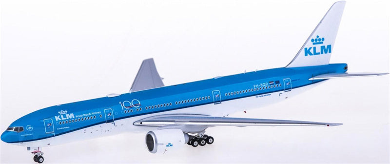Phoenix KLM Boeing 777-200 PH-BQD 100th Anniversary 1:400 Diecast Model view 1