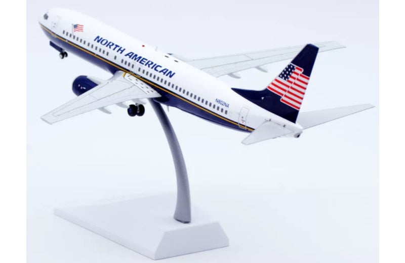 JC Wings 1:200 North American Airlines B737-800 N802NA Standard Edition DIECAST Model