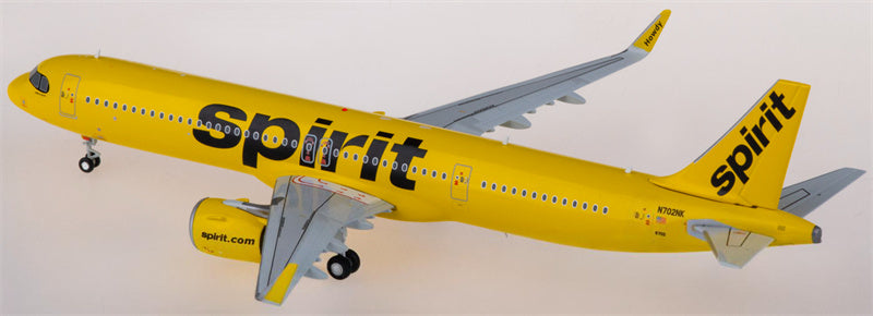 Geminijets Spirit Airlines Airbus A321neo N702NK 1:200 Diecast Model view 2