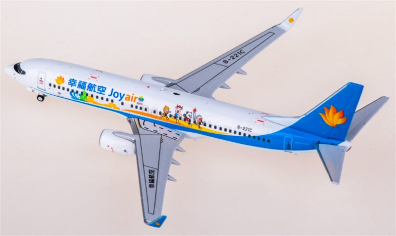 AeroPolaris Joy Air for Boeing 737-800 B-221C 1:400 Aircraft Pre-built  Airliner Model Display