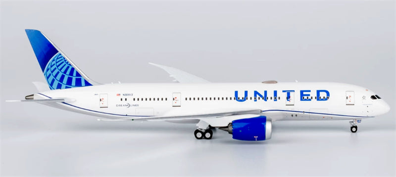 NG Models 1:400 United Airlines B787-8 N30913 DIECAST Model