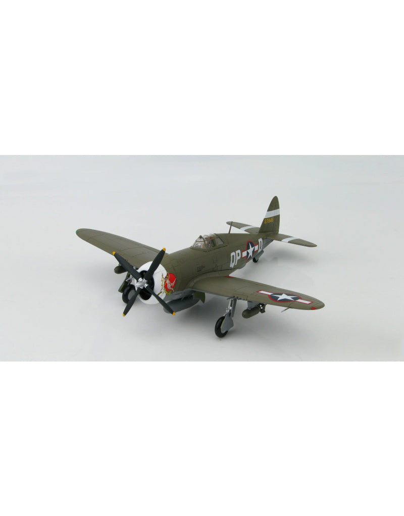 HOBBY MASTER USAAF P-47D 334th FS/4th FG 1:48 Model 1943 Steve Pisanos Signature Edition Miss Plainfield 42-7945
