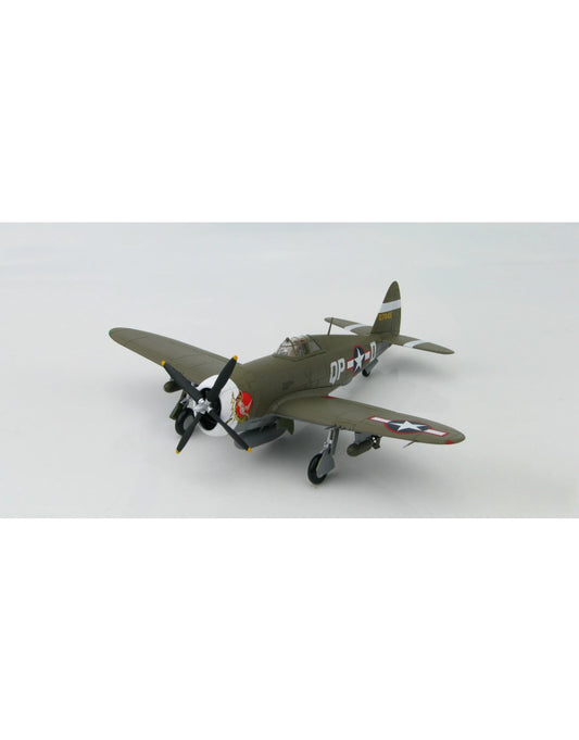 HOBBY MASTER USAAF P-47D 334th FS/4th FG 1:48 Model 1943 Steve Pisanos Signature Edition Miss Plainfield 42-7945