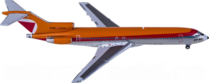 Geminijets CP Air for Boeing 727-200 C-GCPB 1:400 Airplane Pre-built  Airliner Model Display