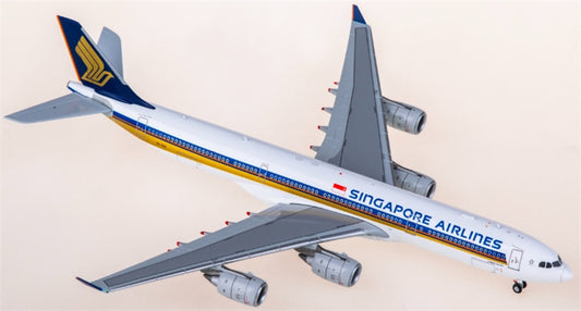 Hxmodels Singapore Airlines Airbus A340-500 9V-SGC 1:400 Diecast Model view 1