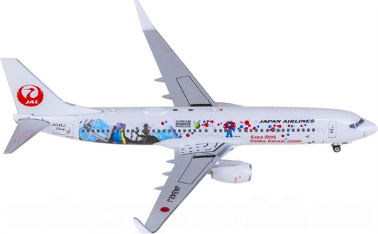 Phoenix 1:400 Japan Airlines Boeing 737-800 JA342J Model
