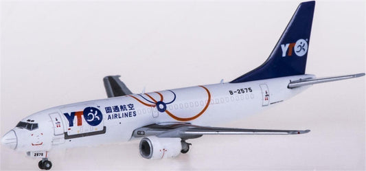 JC Wings YTO Airlines Boeing 737-300F B-2575 1:400 Diecast Model view 1
