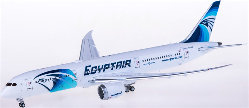 JC Wings EgyptAir Boeing 787-9 Dreamliner SU-GER Flaps Down 1:400 Diecast Model view 3