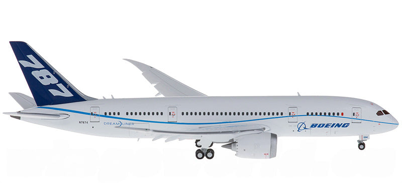 JC Wings Boeing 787-8 N7874 Flaps Down 1:400 Diecast Model view 3