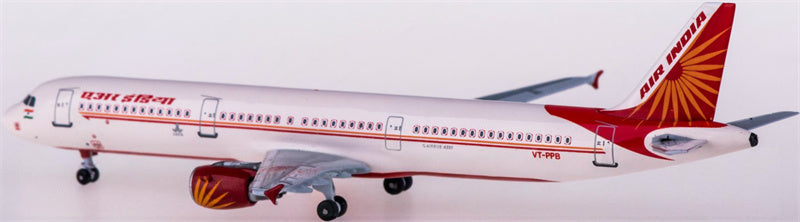 AeroClassics Air India Airbus A321 VT-PPB 1:400 Diecast Model view 3